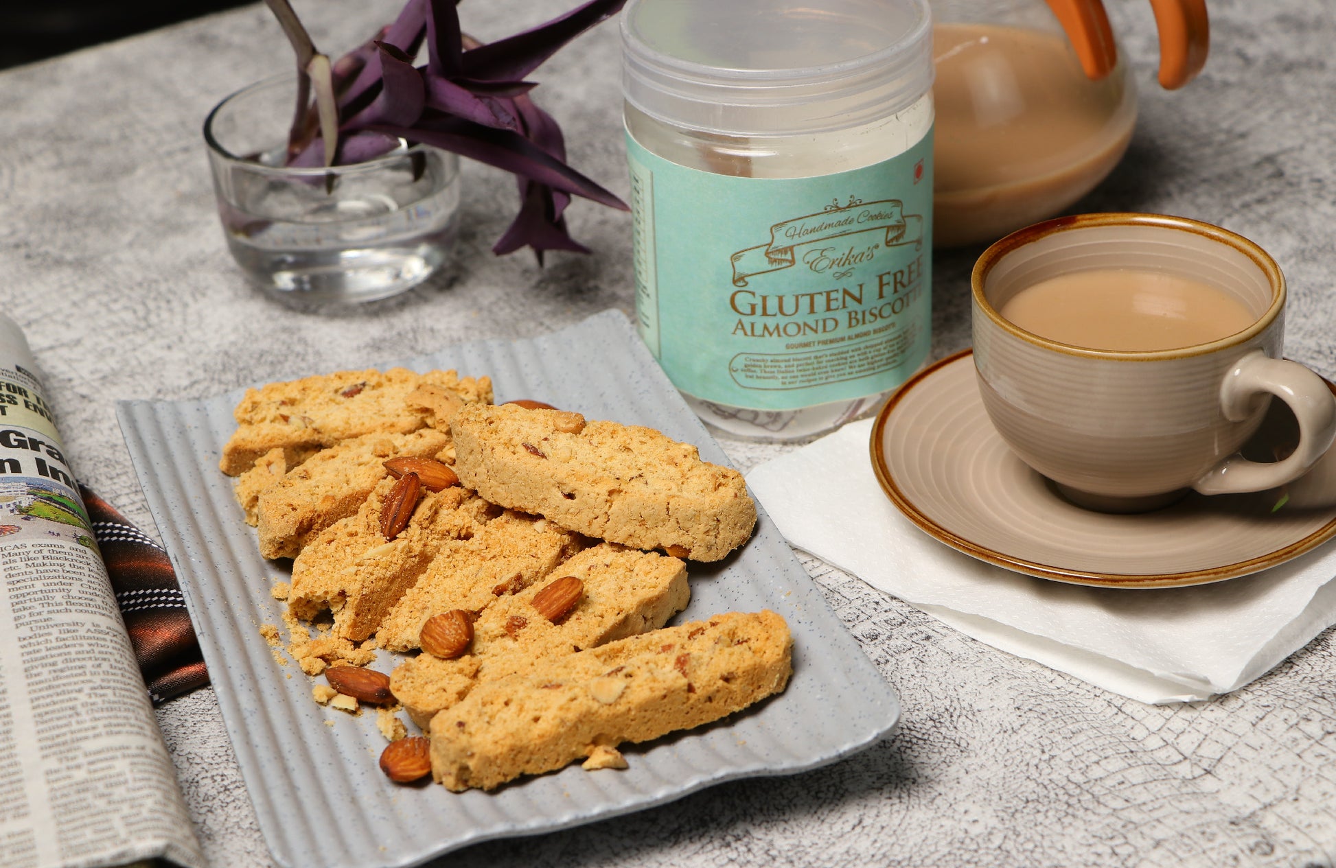The Almond combo!  Almond cutie & Almond biscotti - Erika's Gluten Free