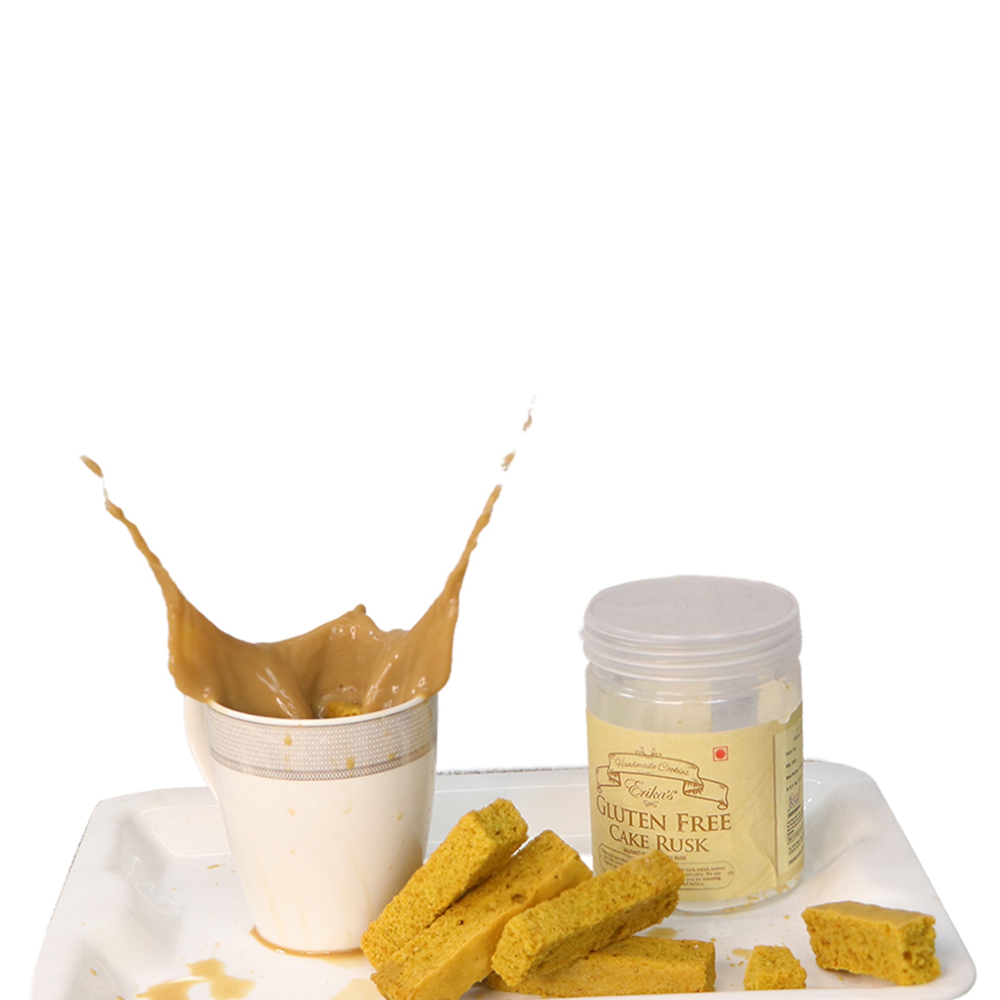 Erikas Gluten Free Tea time Cake Rusk Combo 100grams - Erika's Gluten Free