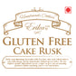 Erikas Gluten Free Tea time Cake Rusk Combo 100grams - Erika's Gluten Free