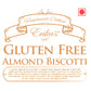 Almond biscotti combo 150grams - Erika's Gluten Free