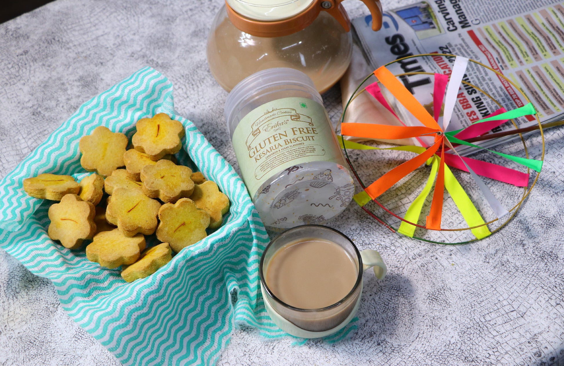 Erika’s Gluten-free kesaria biscuits 150gm - Erika's Gluten Free