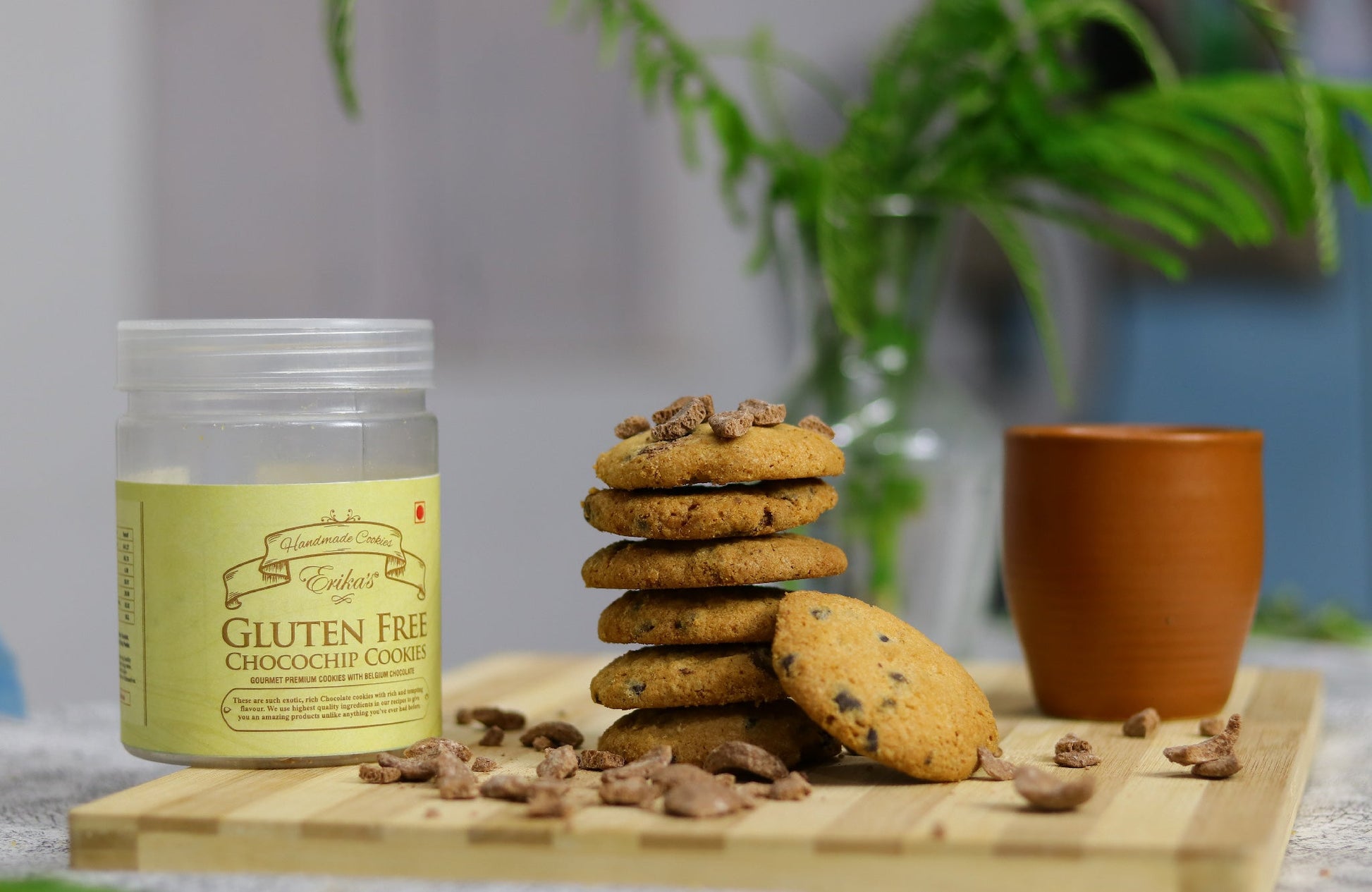 Erika’s Gluten-free Chocochip cookies 150gm Combo - Erika's Gluten Free