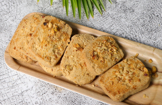 Erika’s Gluten-free Kaju Pista Cookies 150gm - Erika's Gluten Free