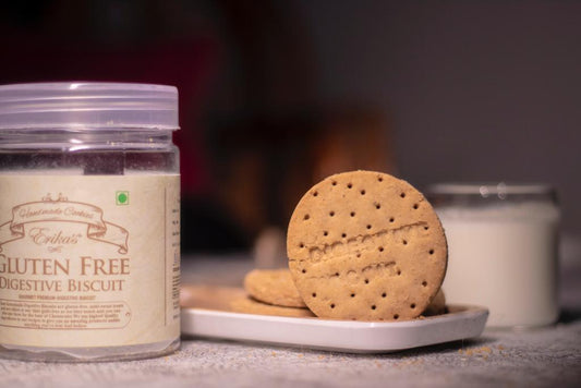Erika’s Gluten-free Digestive Biscuits 150gm - Erika's Gluten Free