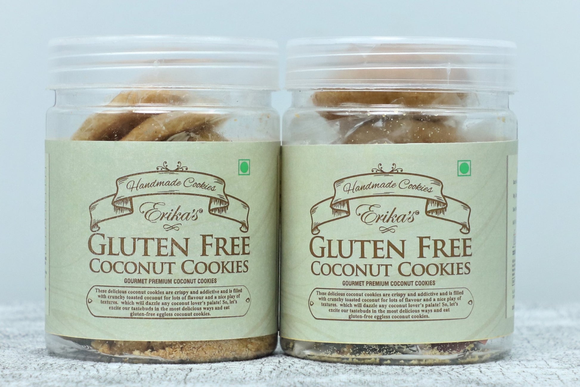 Erika’s Gluten-free Coconut cookies 150gm Combo - Erika's Gluten Free