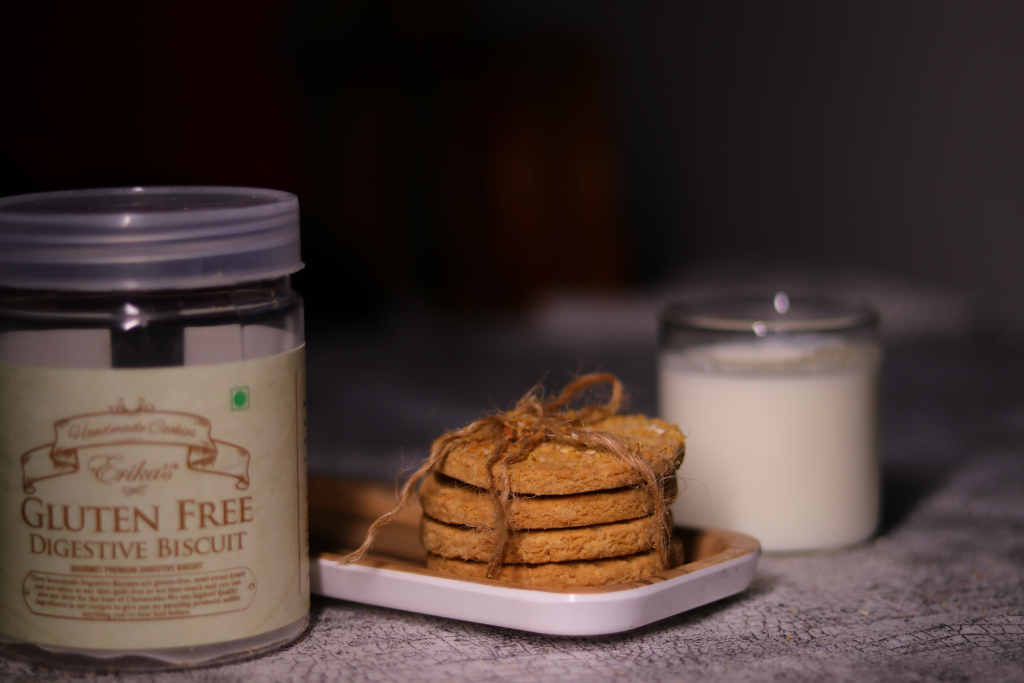 Erika’s Gluten-free Digestive Biscuits 150gm - Erika's Gluten Free